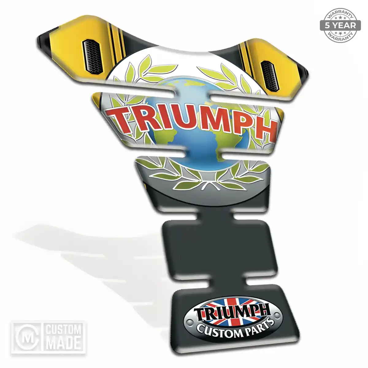 Triumph Tank Protector Pad Motorbike Refined Design