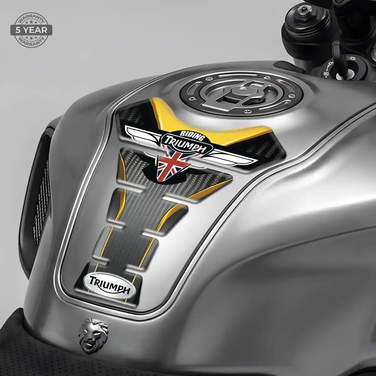 Triumph Tank Protector Pad Motorcycle Refined Design