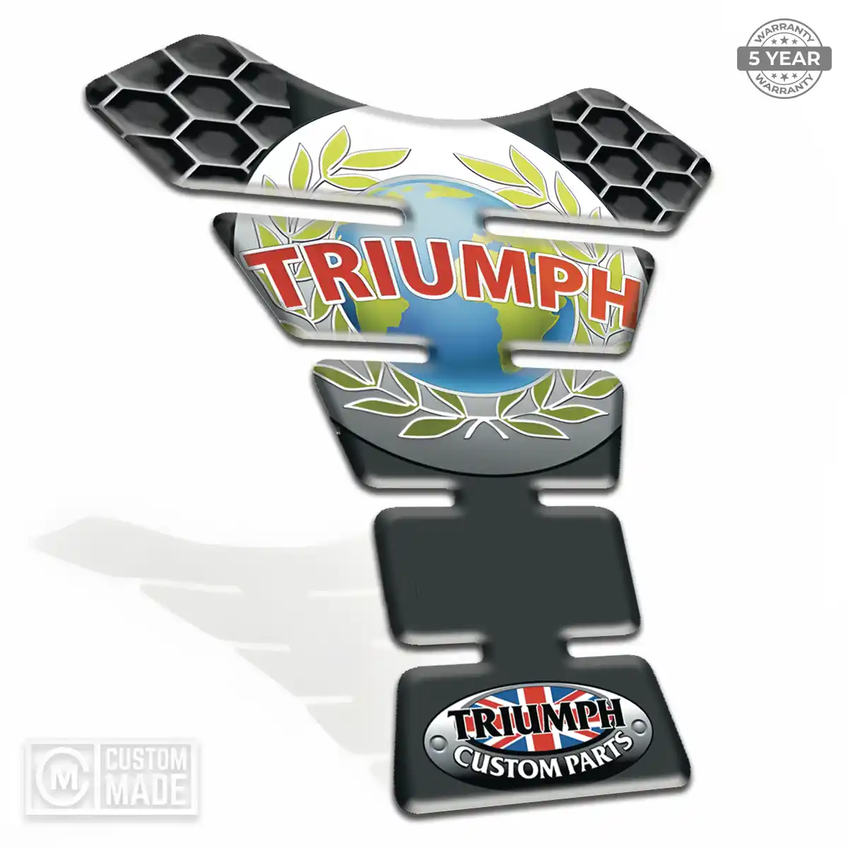 Triumph Tank Protector Pad Refined Design