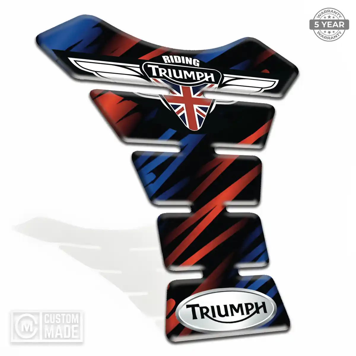 Triumph Tank Protector Pads Elite Finish