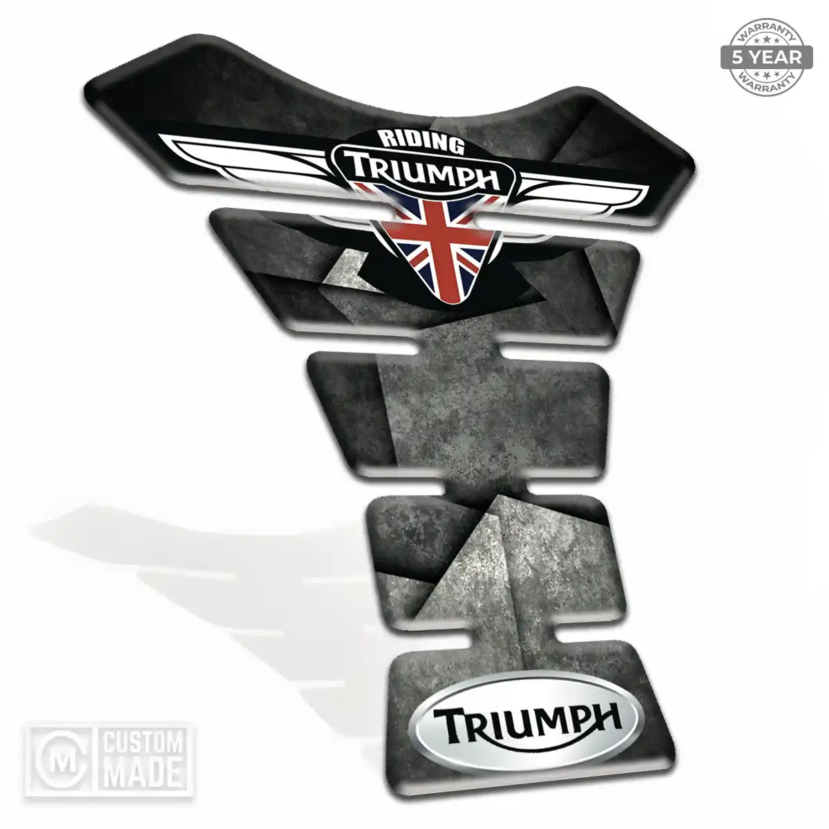 Triumph Tank Protector Pads Motorbike Signature Grade