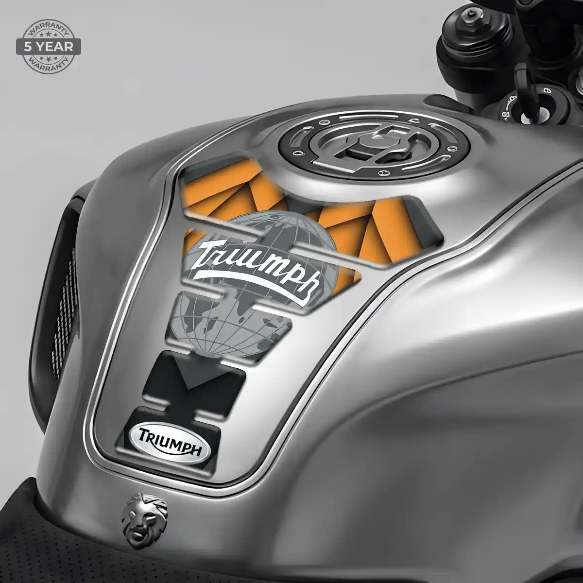 Triumph Tank Protector Pads Motorcycle Refined Design