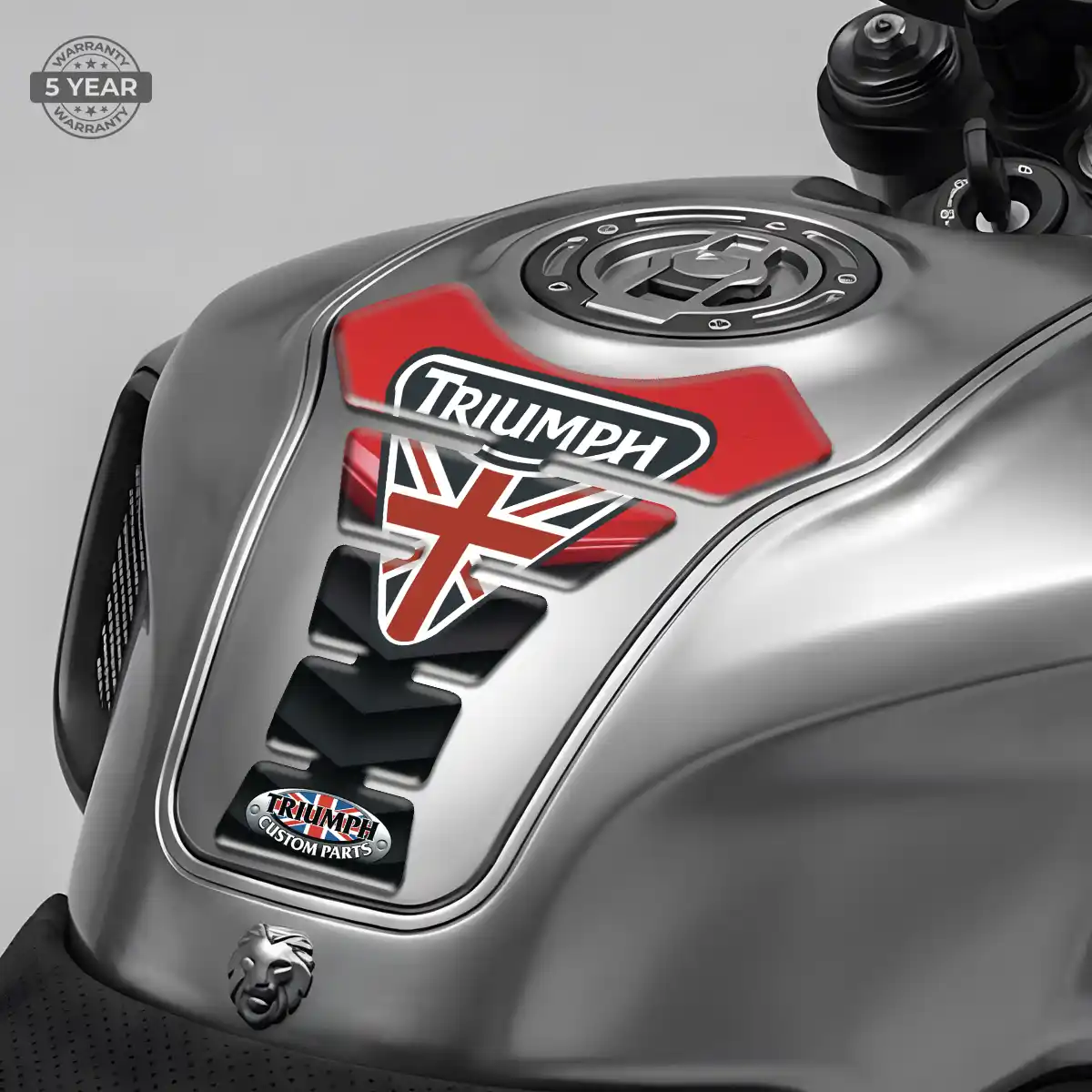 Triumph Tank Protector Pads Motorcycle Sleek Style