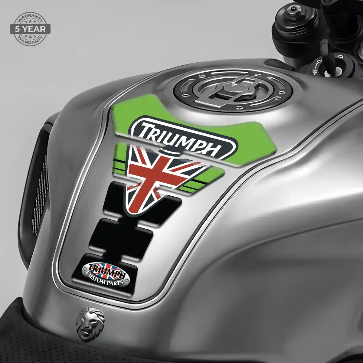 Triumph Tank Protector Pads Refined Design