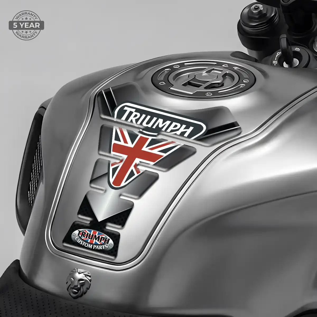 Triumph Tank Protector Pads Sleek Style