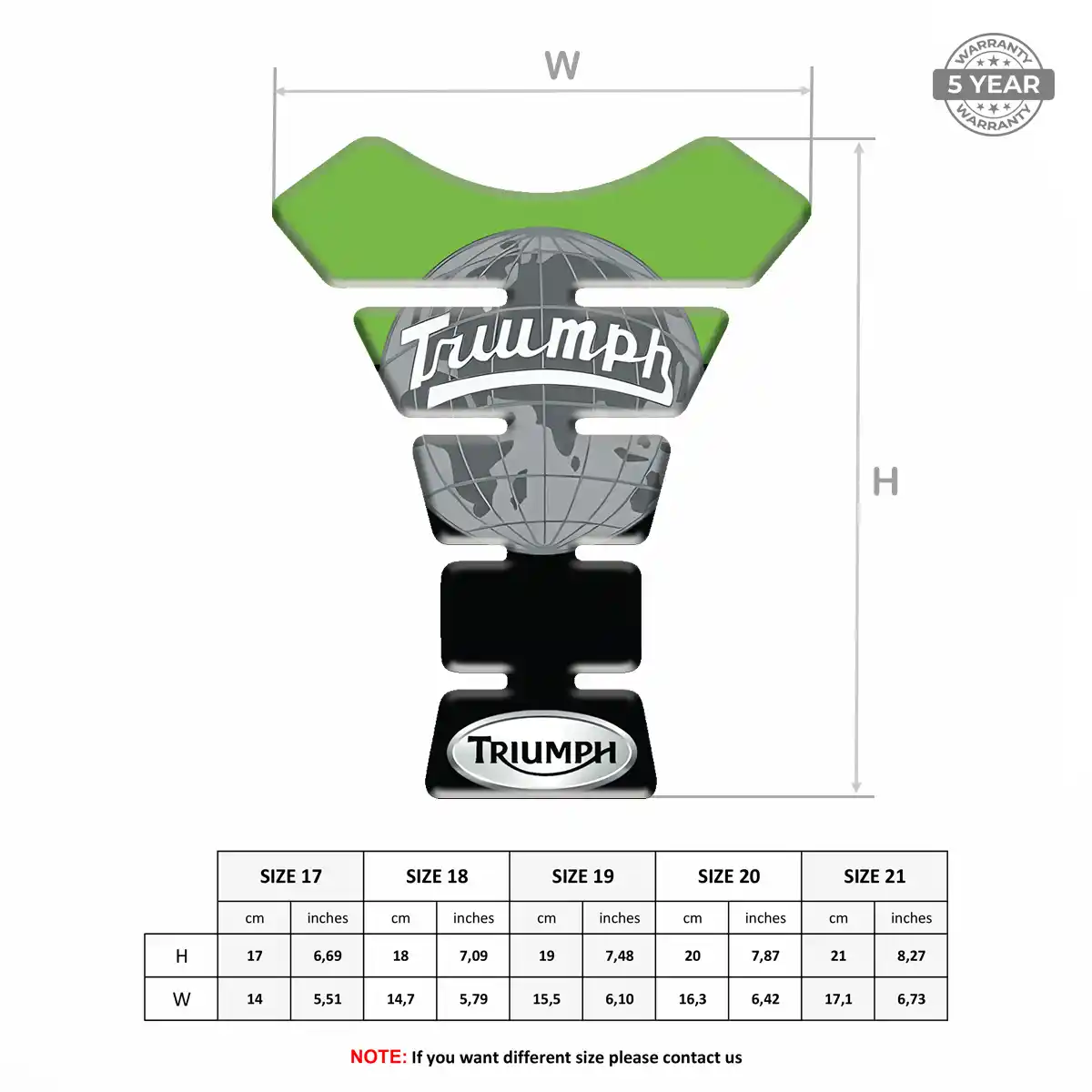 Triumph Tank Protector Prestige Line