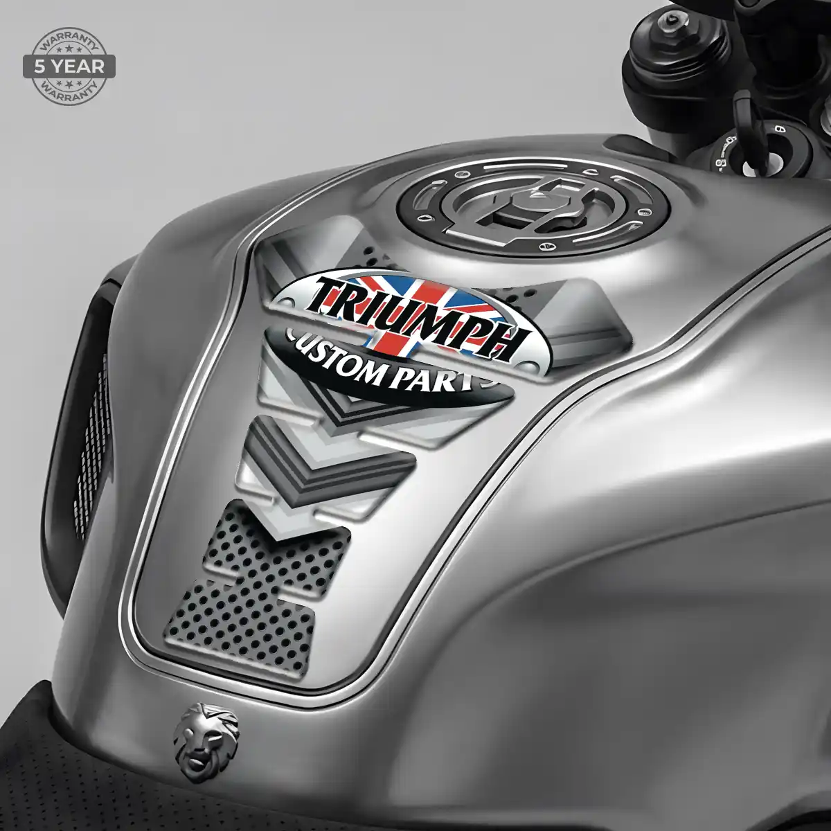 Triumph Tank Sticker Signature Grade