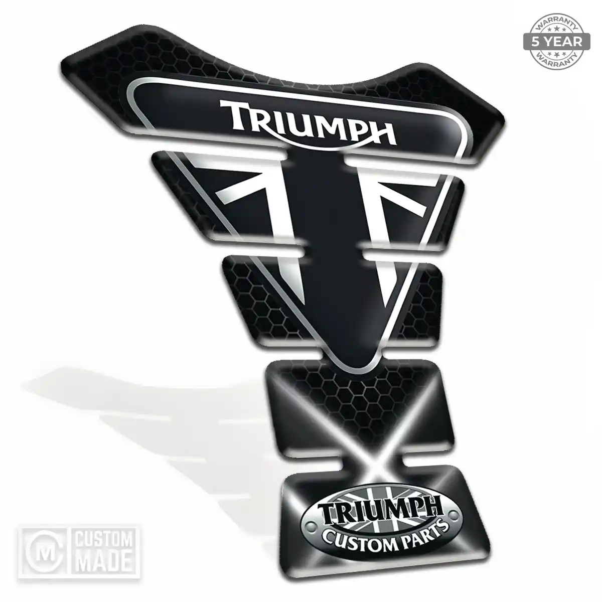 Triumph Tank Sticker Sleek Style