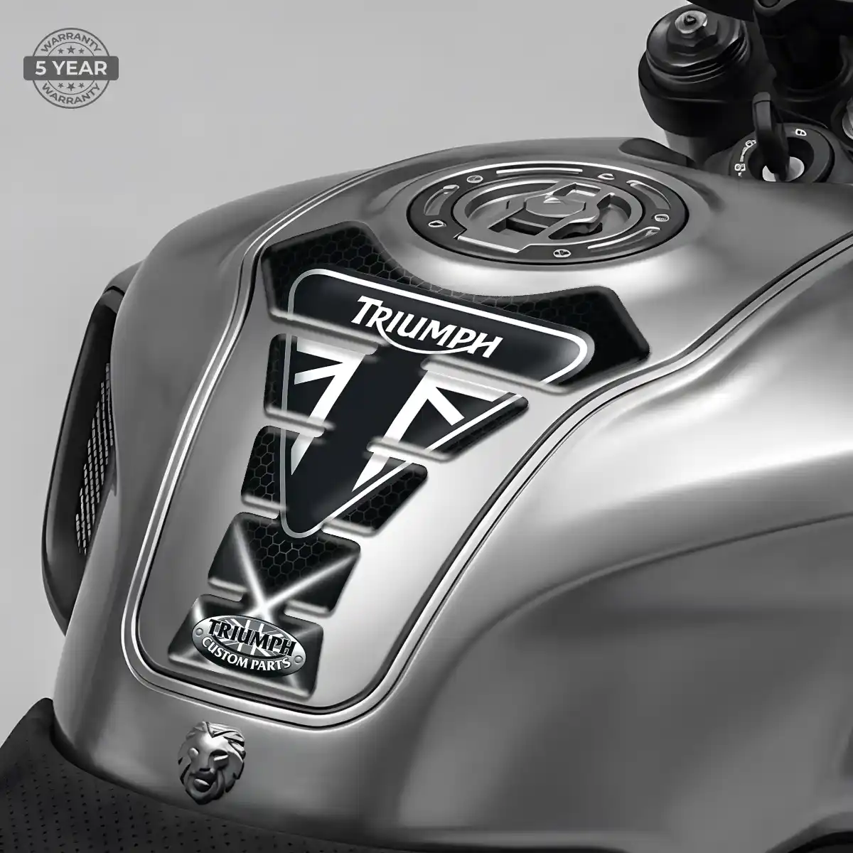 Triumph Tank Sticker Sleek Style