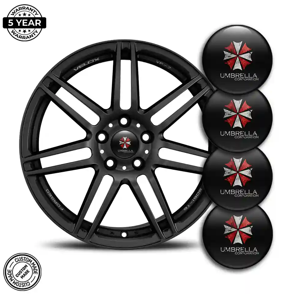 Umbrella Silicone Emblem Sleek Style