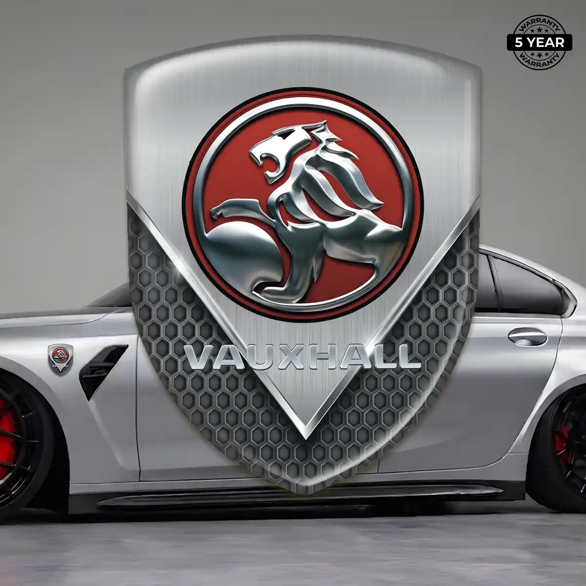 Vauxhall 3D Badge Sticker Elite Finish