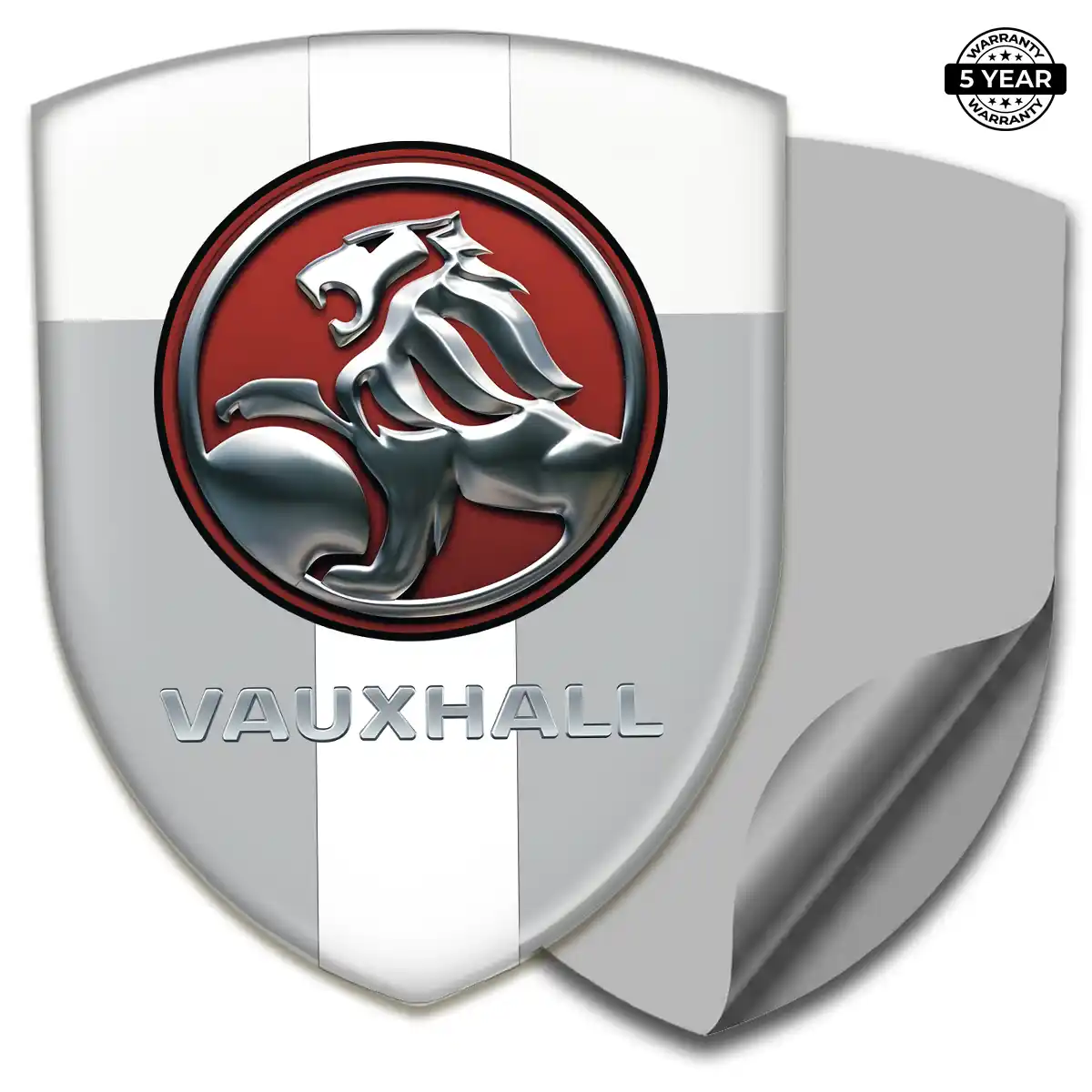 Vauxhall 3D Badge Sticker Opulent Line