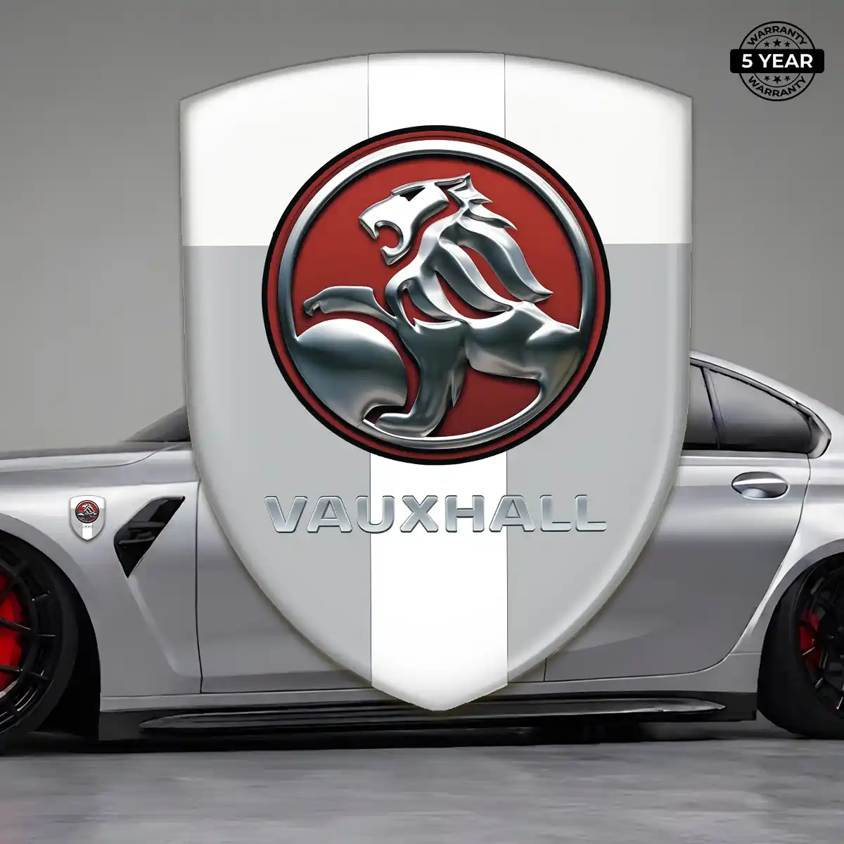 Vauxhall 3D Badge Sticker Opulent Line