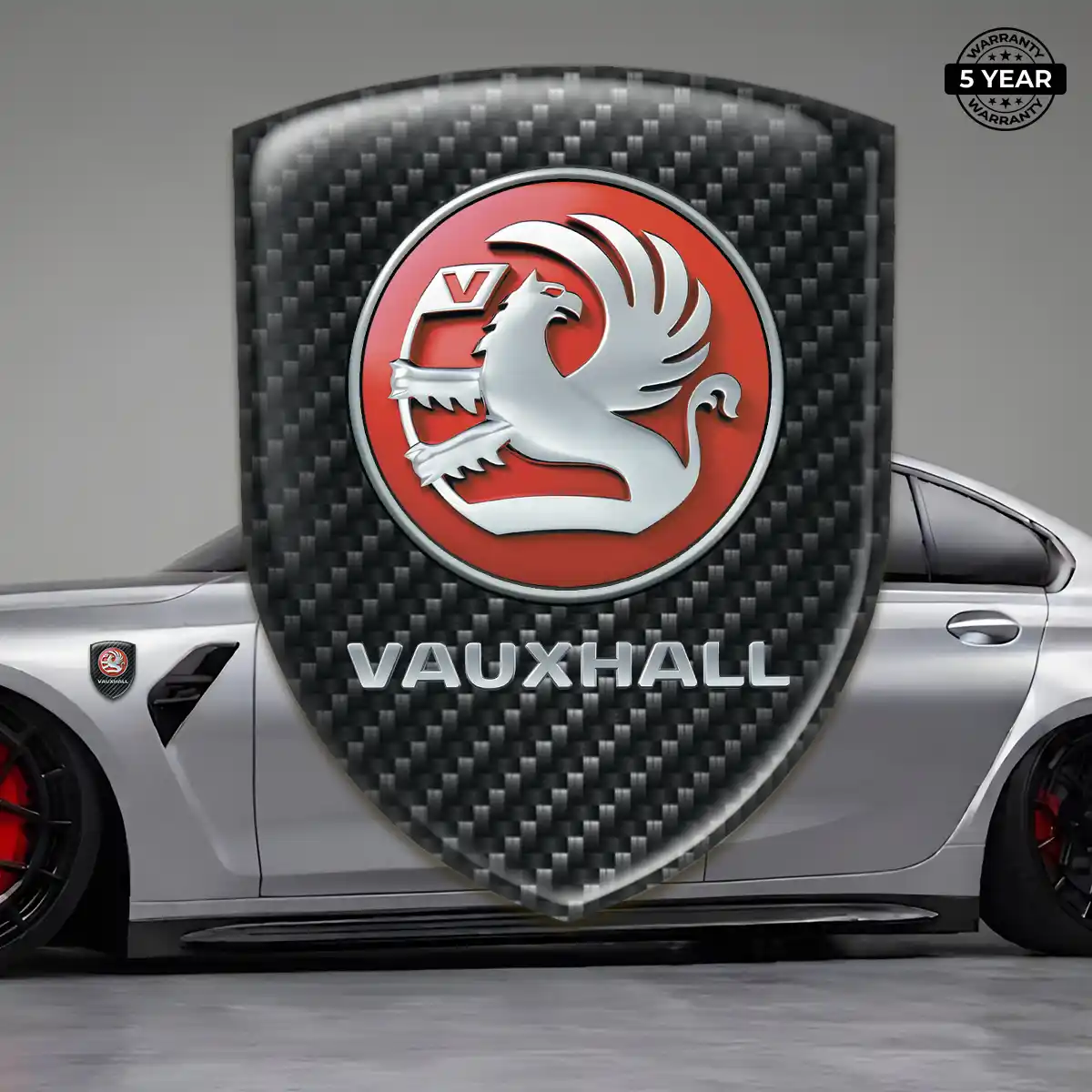 Vauxhall 3D Badge Sticker Signature Grade