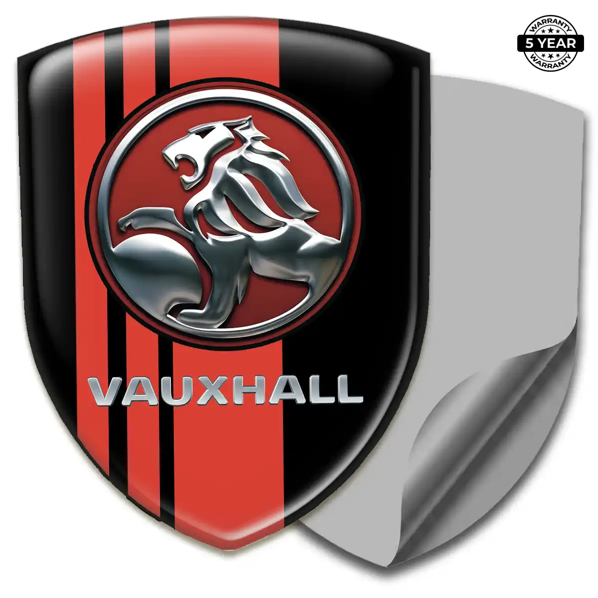 Vauxhall 3D Badge Sticker Superior Craft