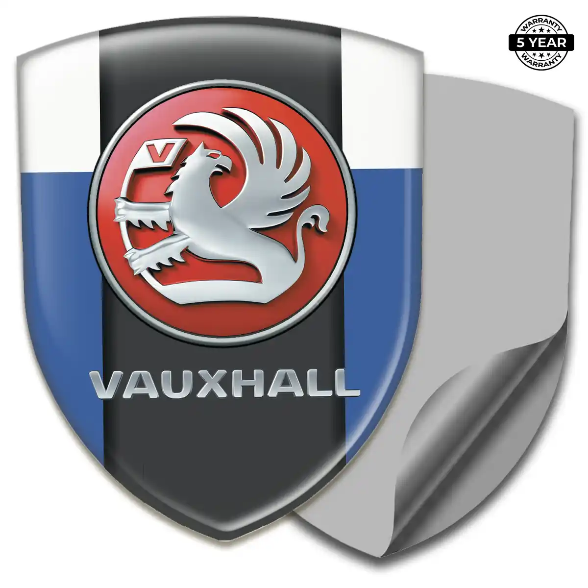 Vauxhall 3D Domed Sticker Interior Luxe