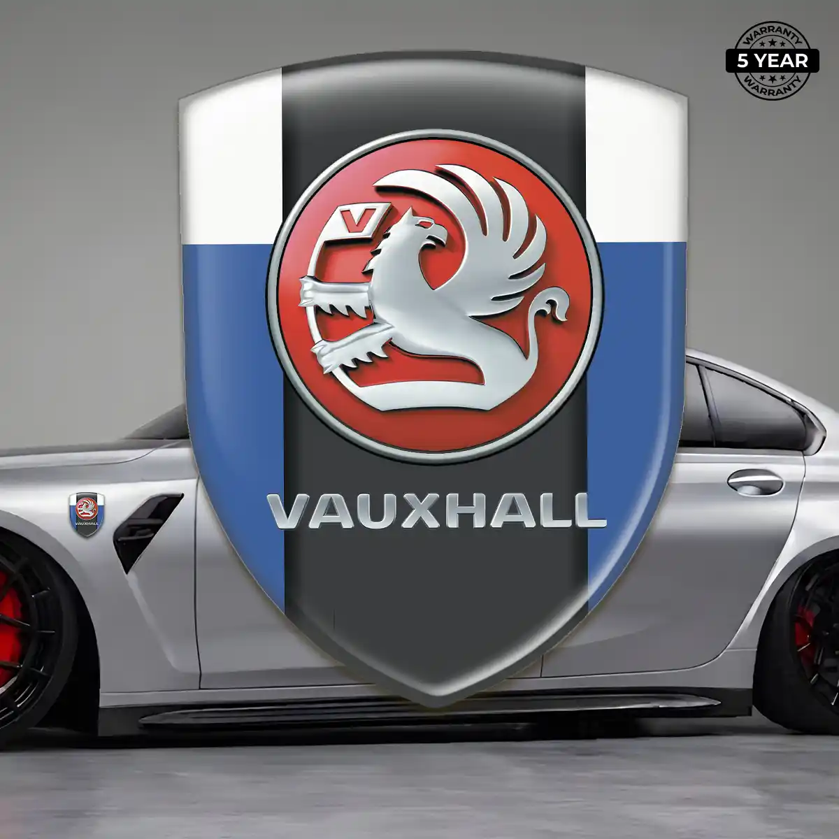 Vauxhall 3D Domed Sticker Interior Luxe