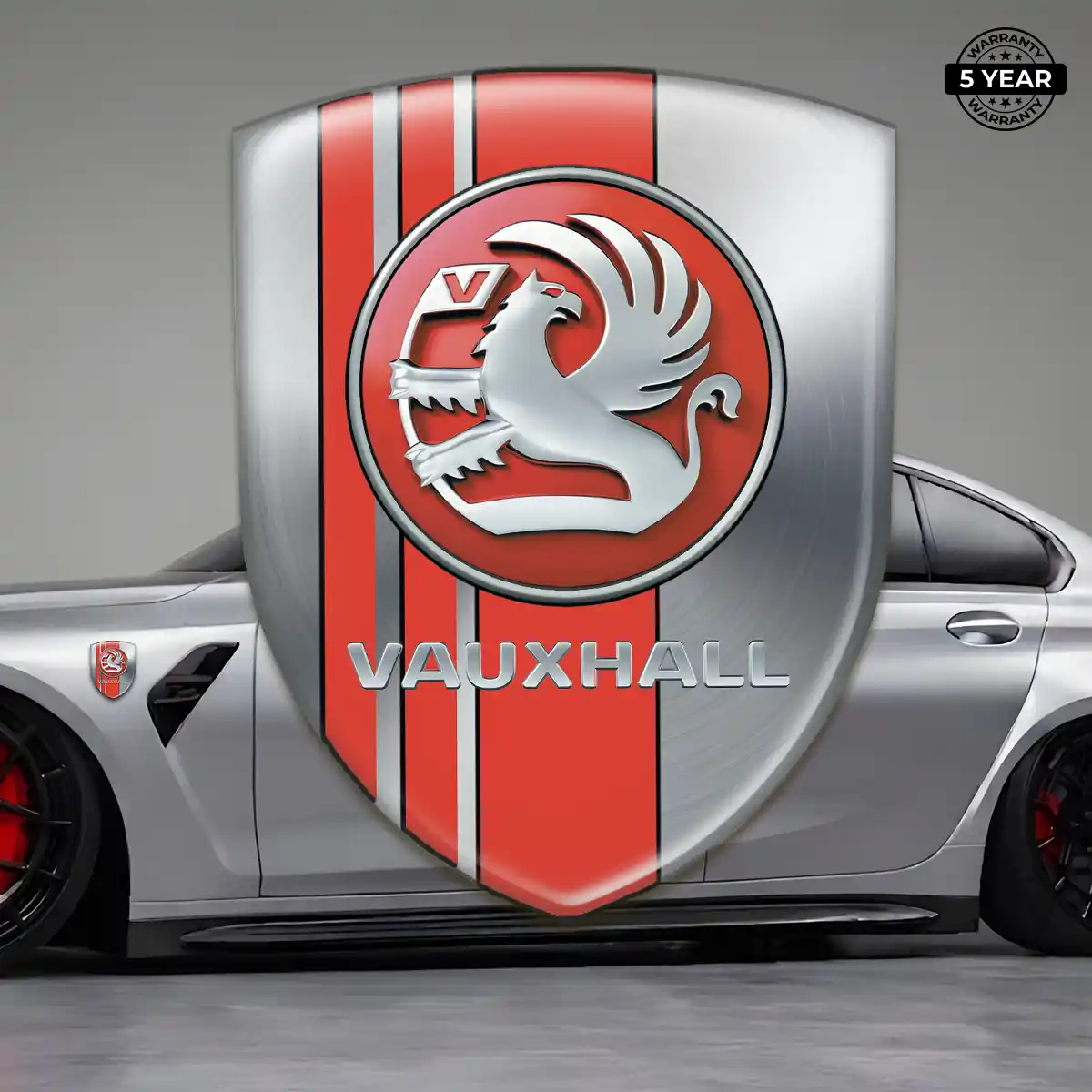 Vauxhall 3D Domed Sticker Noble Edition