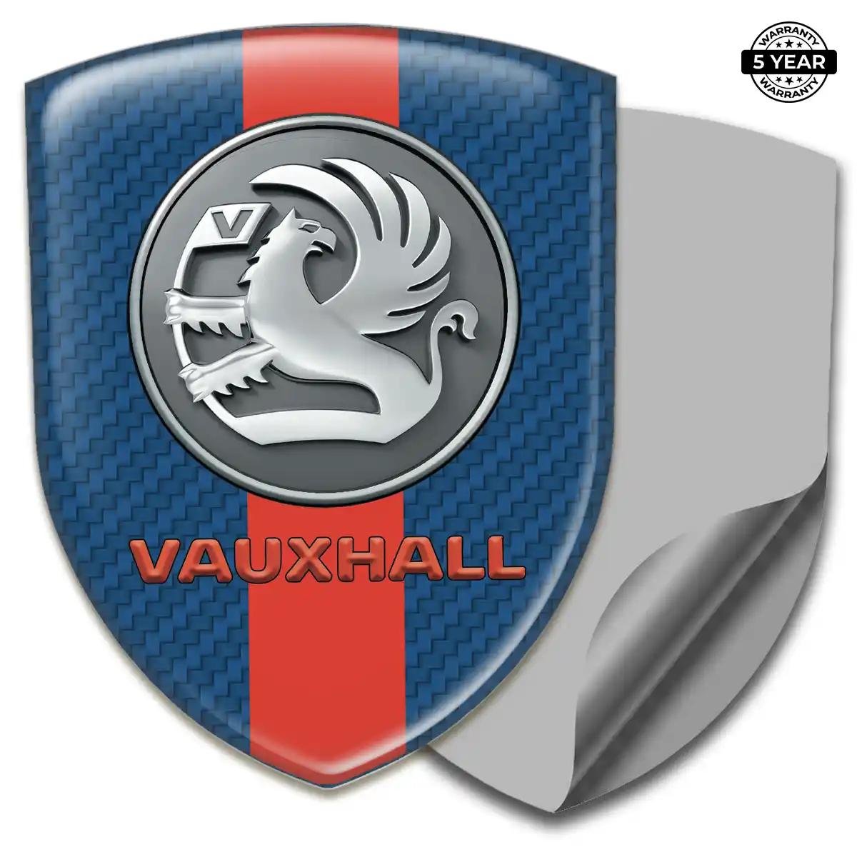 Vauxhall 3D Domed Sticker Outer Style