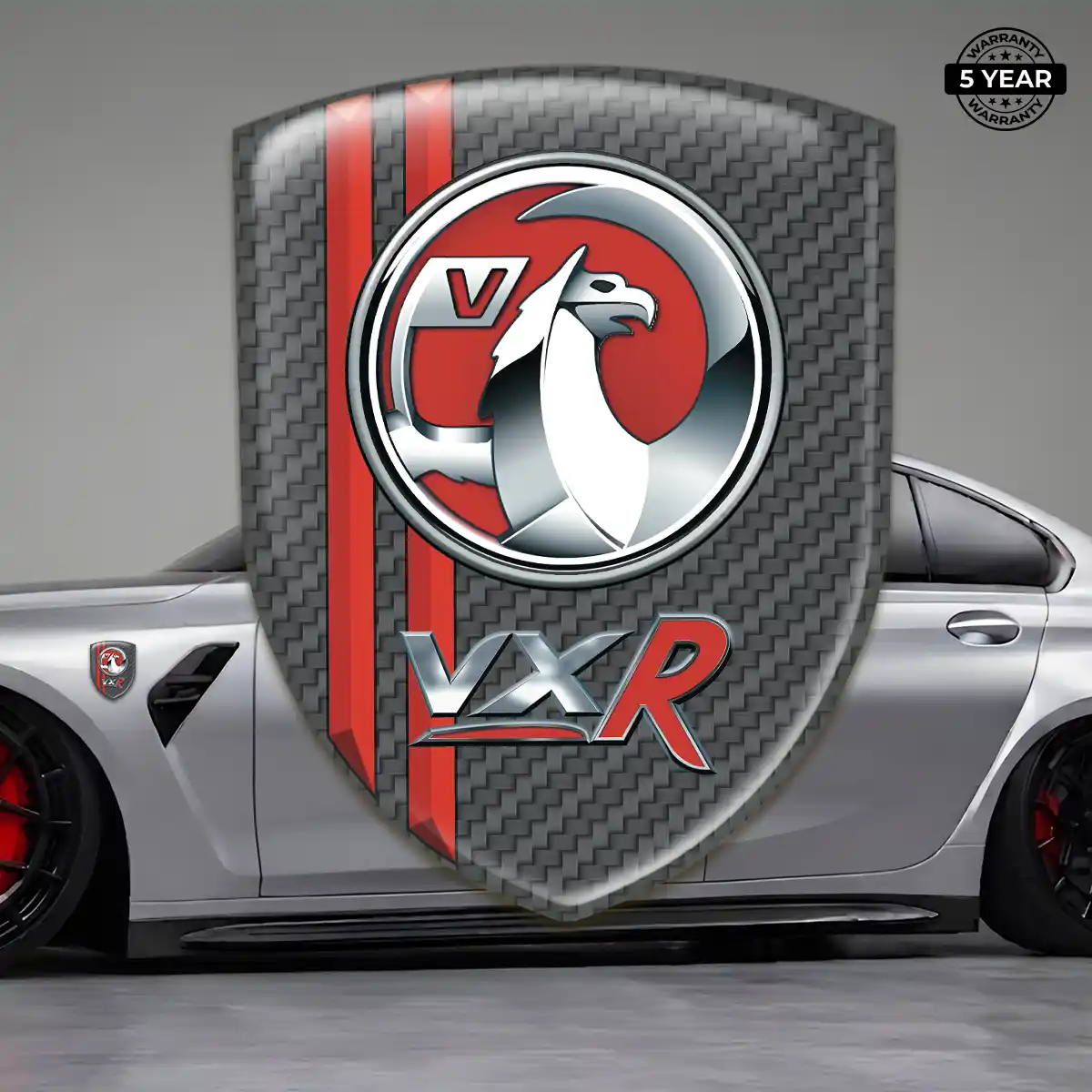 Vauxhall 3D Domed Sticker Resin Luxe