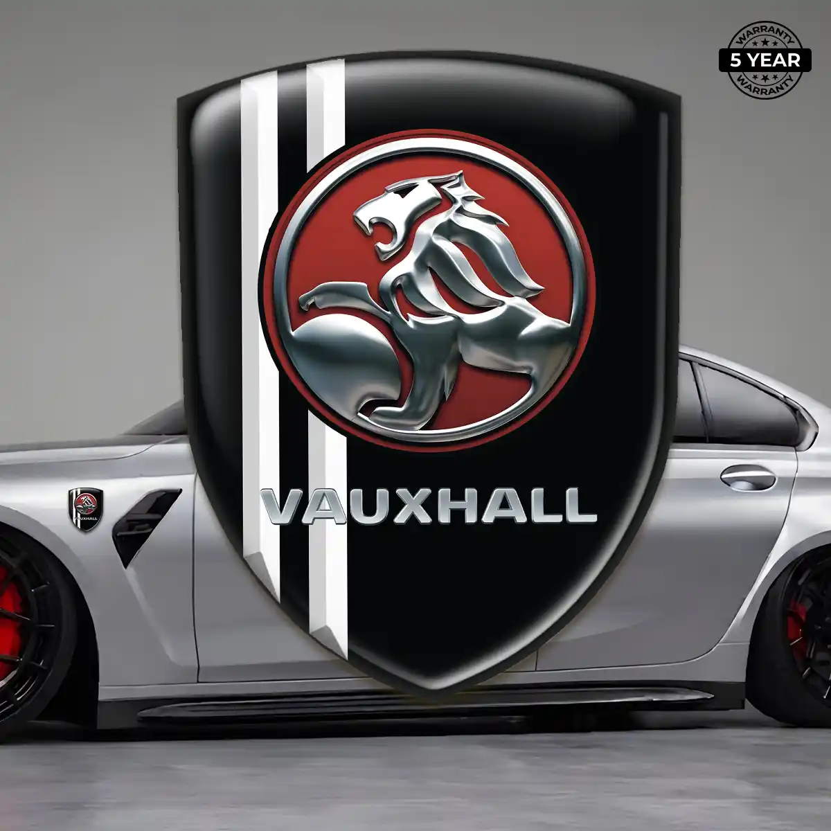 Vauxhall 3D Domed Sticker Signature Grade