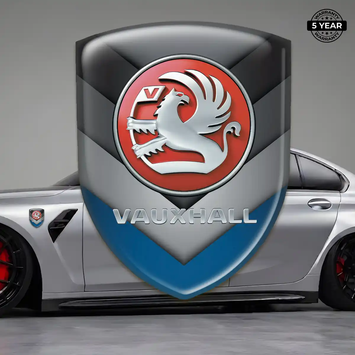 Vauxhall 3D Emblem Sticker Elite Edition