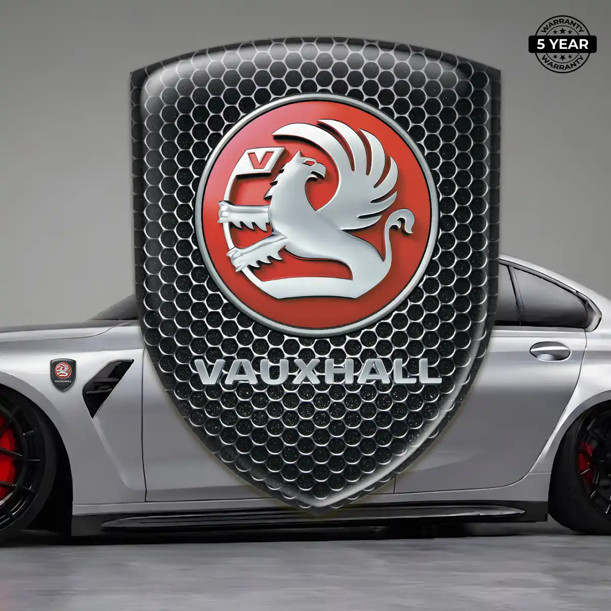 Vauxhall 3D Emblem Sticker Exclusive Series