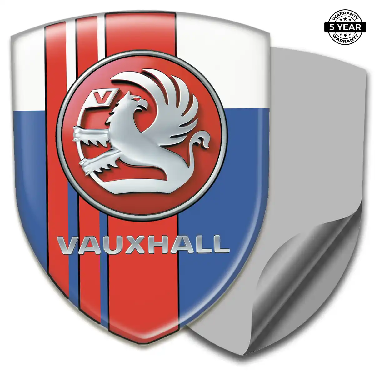 Vauxhall 3D Emblem Sticker Exterior Luxe