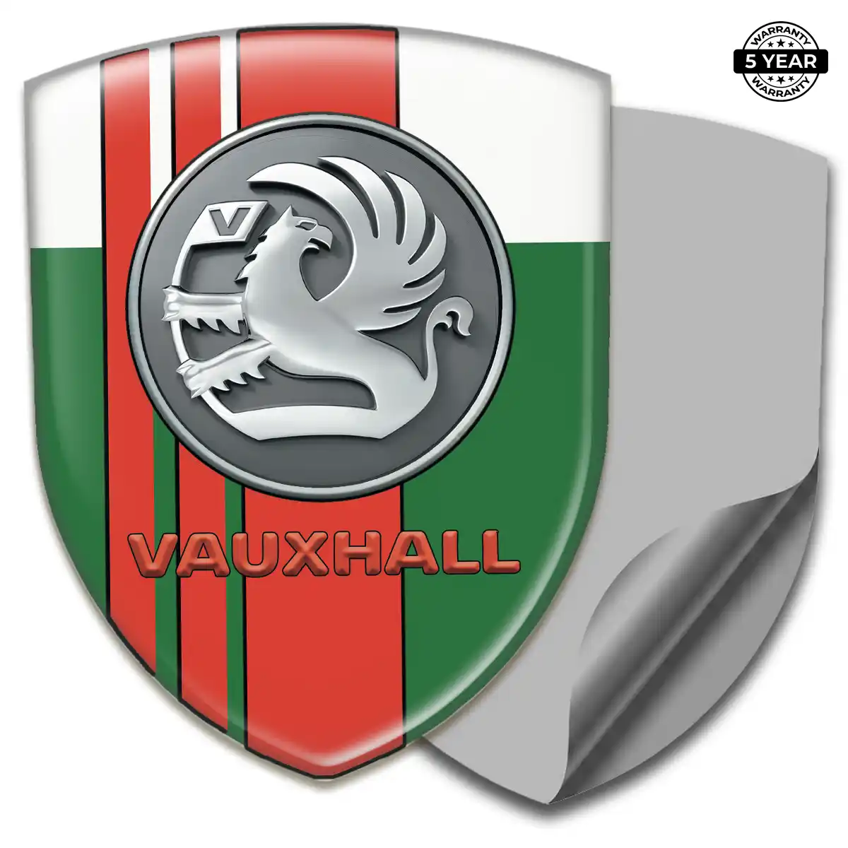 Vauxhall 3D Emblem Sticker Outer Style