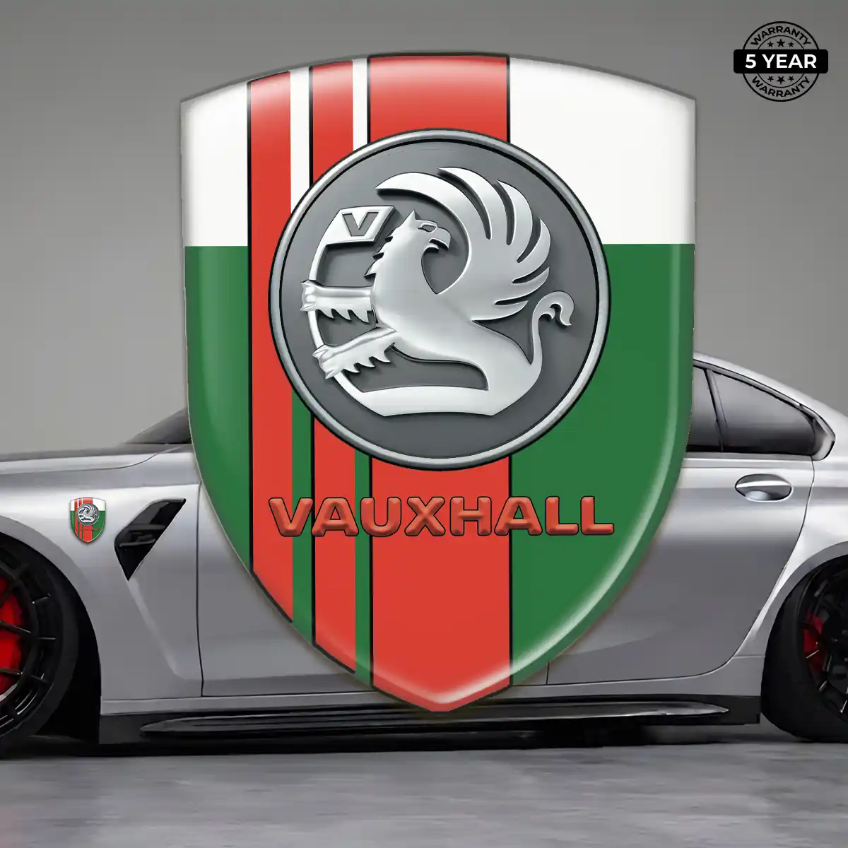 Vauxhall 3D Emblem Sticker Outer Style