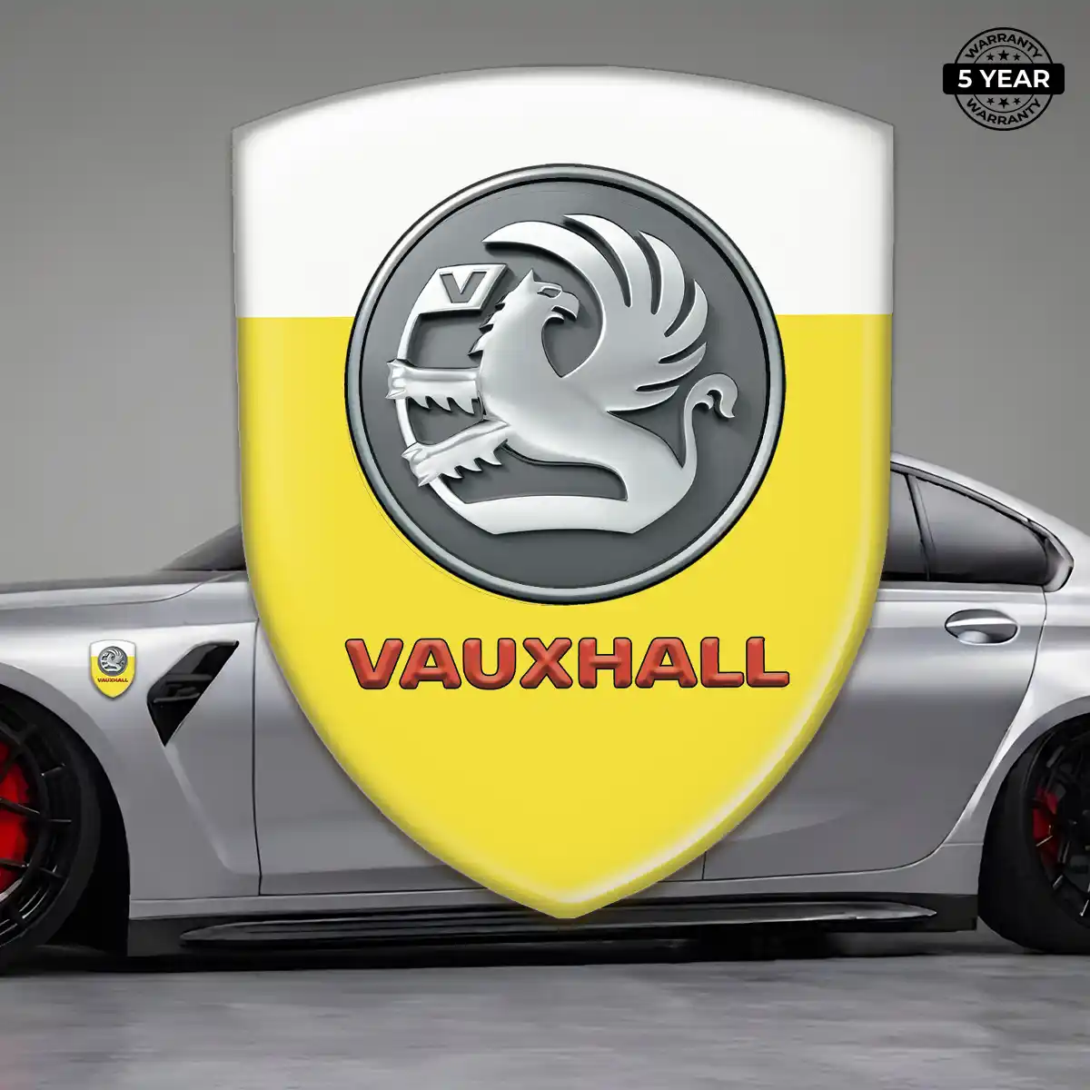 Vauxhall 3D Emblem Sticker Prime Quality