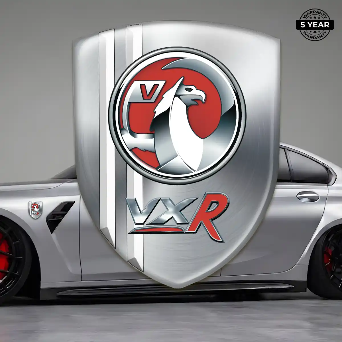 Vauxhall 3D Emblem Sticker Refined Design