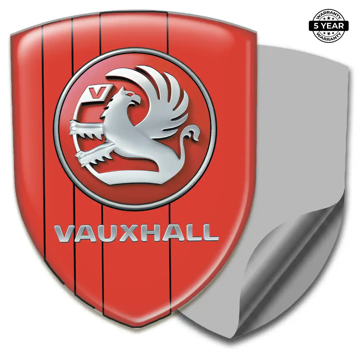 Vauxhall 3D Emblem Sticker Resin Luxe
