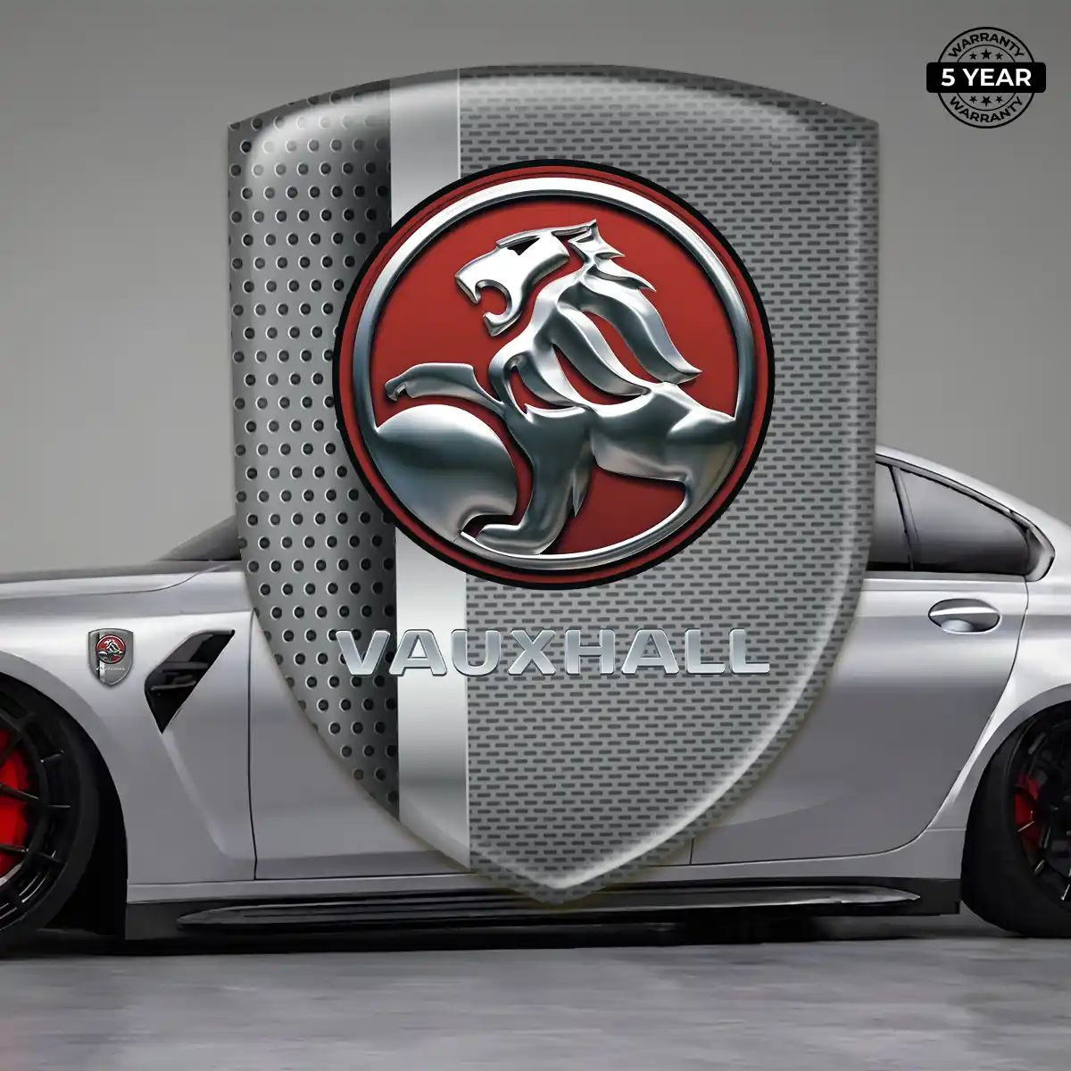 Vauxhall 3D Gel Sticker Exterior Luxe