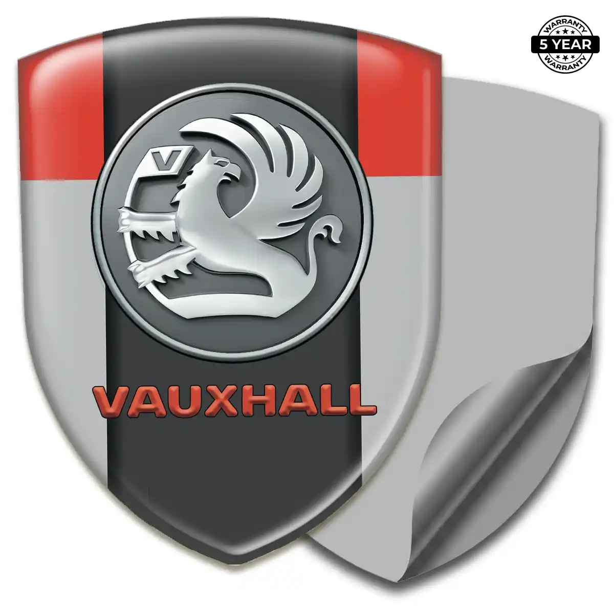 Vauxhall 3D Gel Sticker Premium Dome