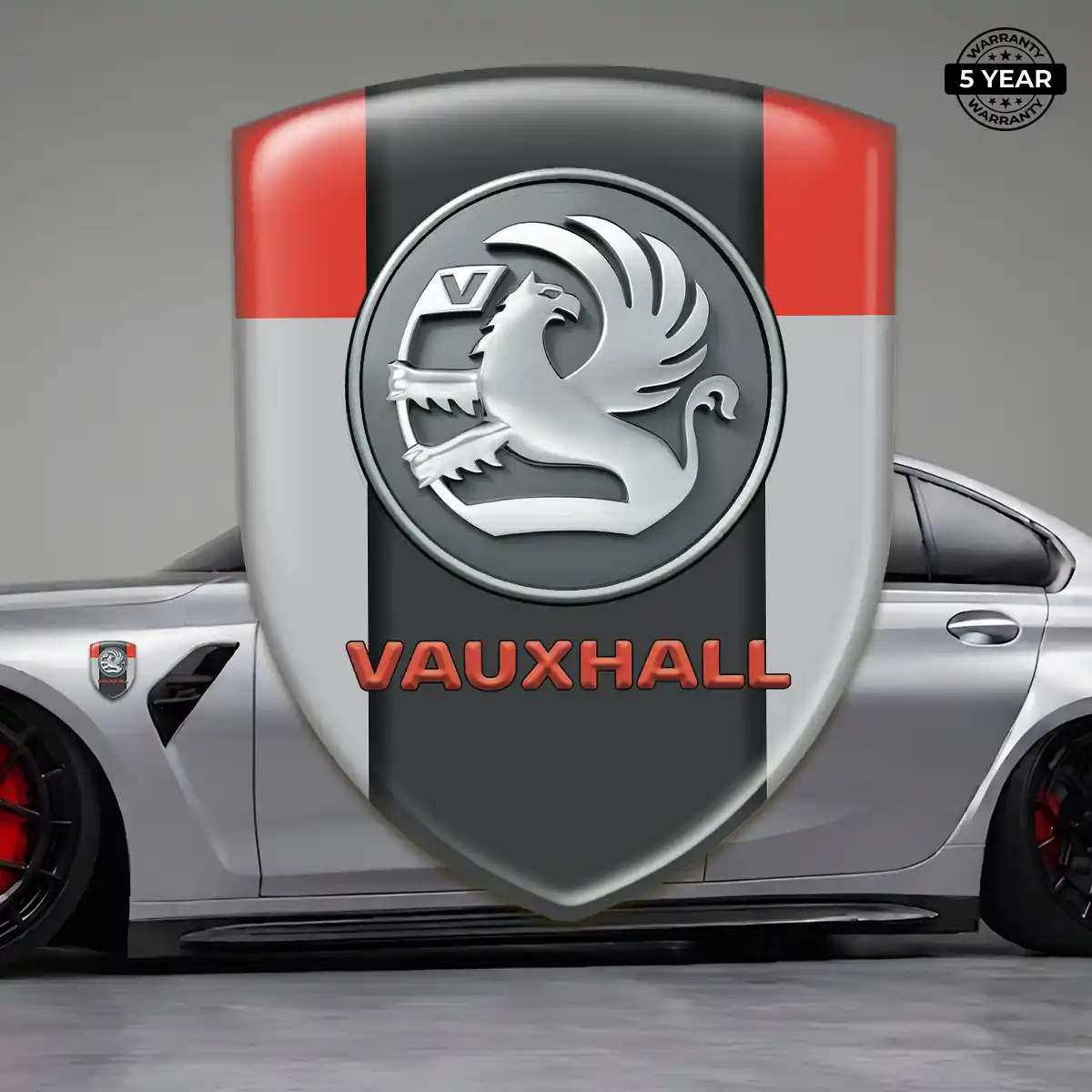 Vauxhall 3D Gel Sticker Premium Dome