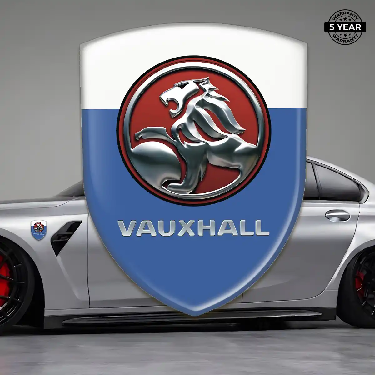 Vauxhall 3D Gel Sticker Resin Luxe