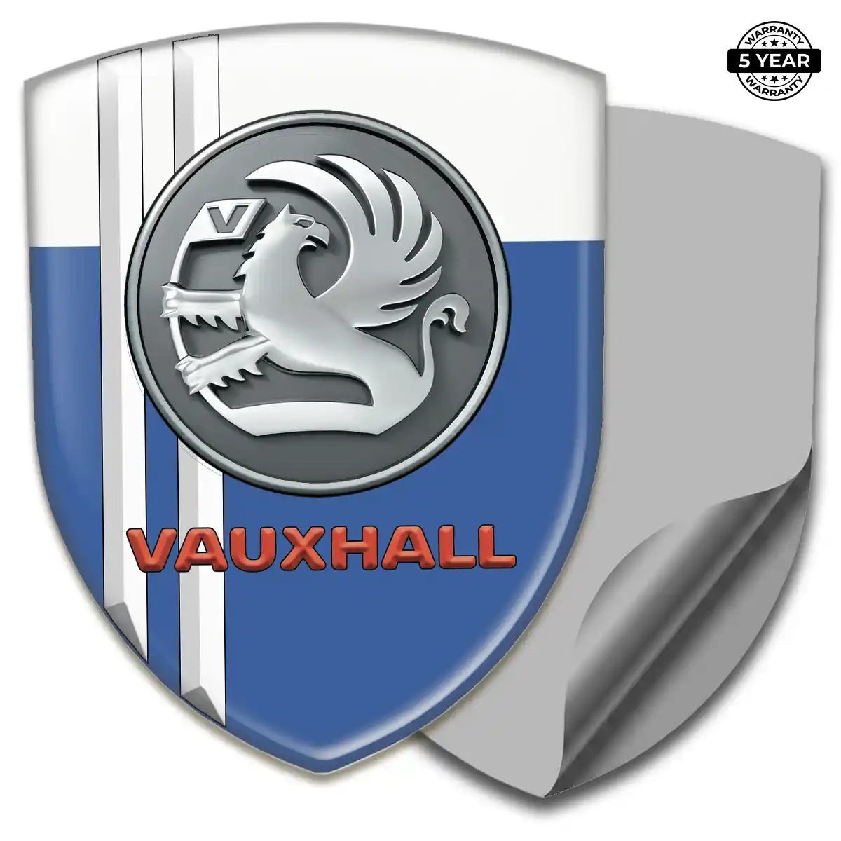 Vauxhall 3D Gel Sticker Sleek Style