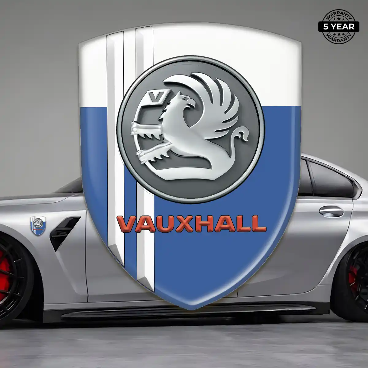 Vauxhall 3D Gel Sticker Sleek Style