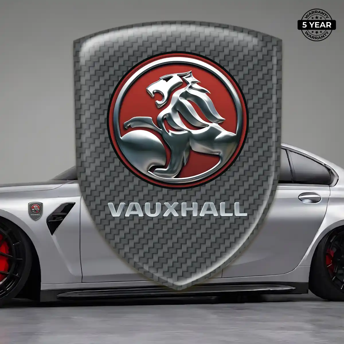 Vauxhall 3D Gel Sticker Superior Craft