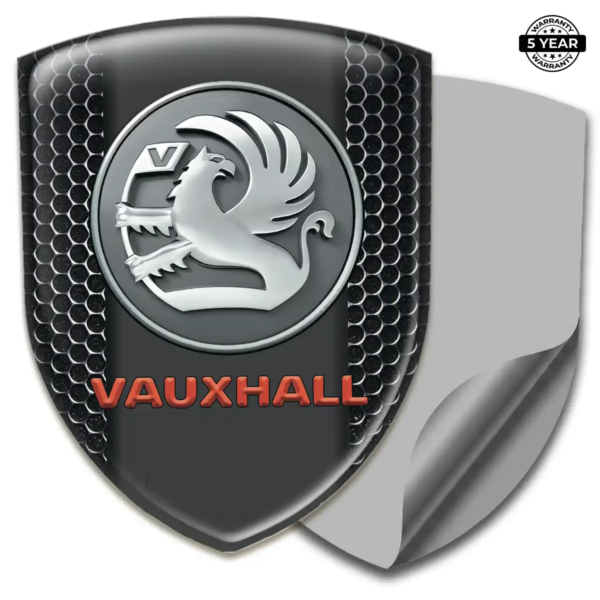 Vauxhall 3D Logo Sticker Deluxe Edition