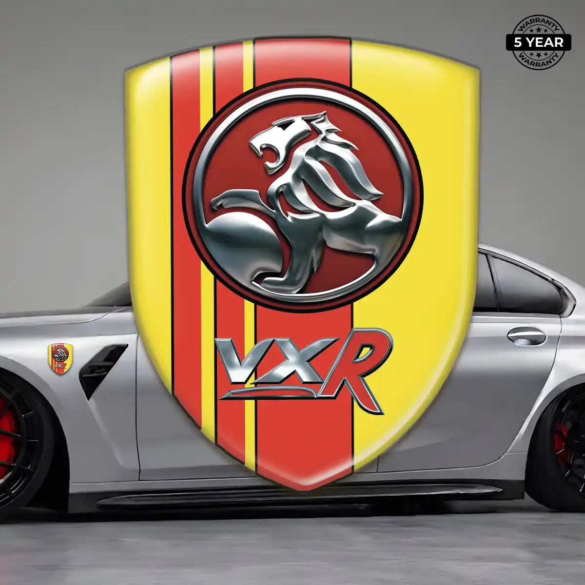 Vauxhall 3D Logo Sticker Interior Elegance