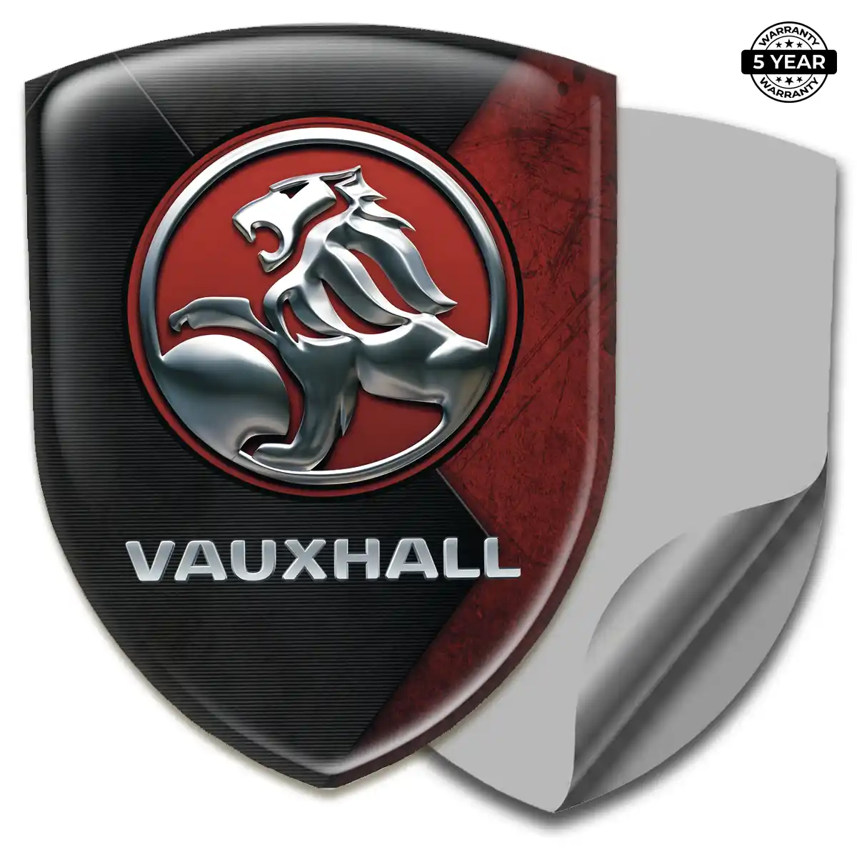 Vauxhall 3D Logo Sticker Interior Luxe