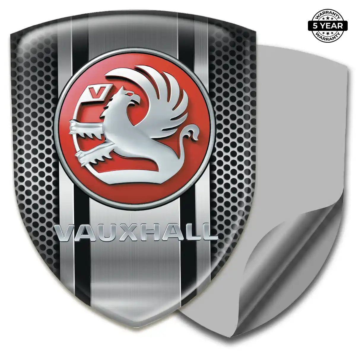 Vauxhall 3D Logo Sticker Opulent Line