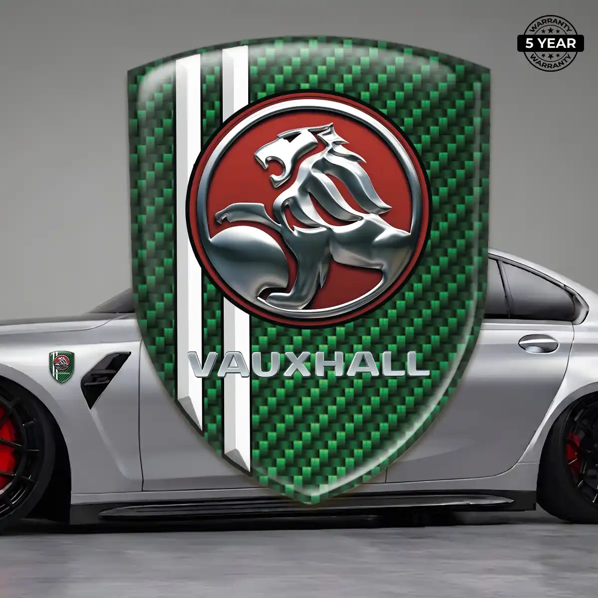 Vauxhall 3D Logo Sticker Outer Style
