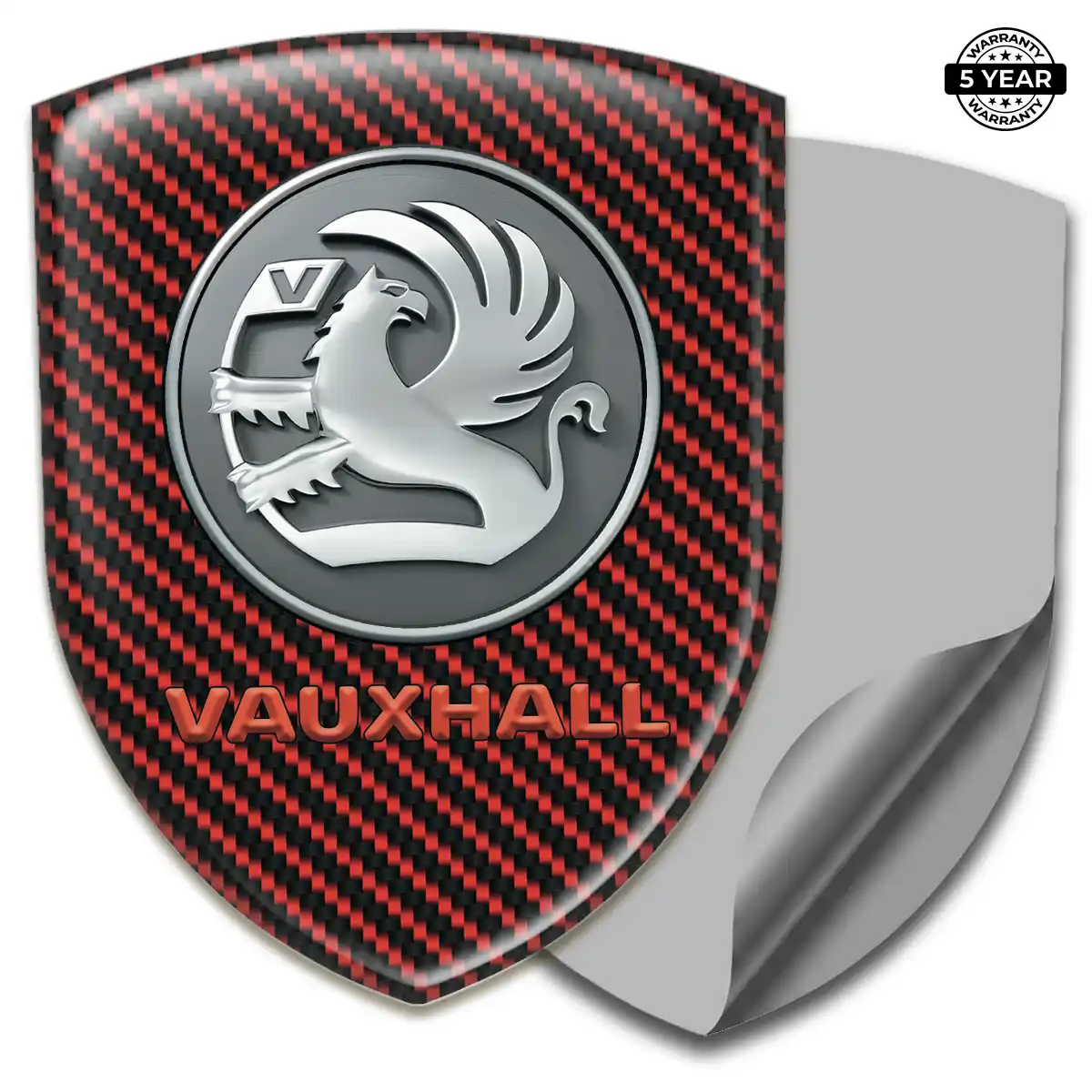Vauxhall 3D Logo Sticker Prime Quality