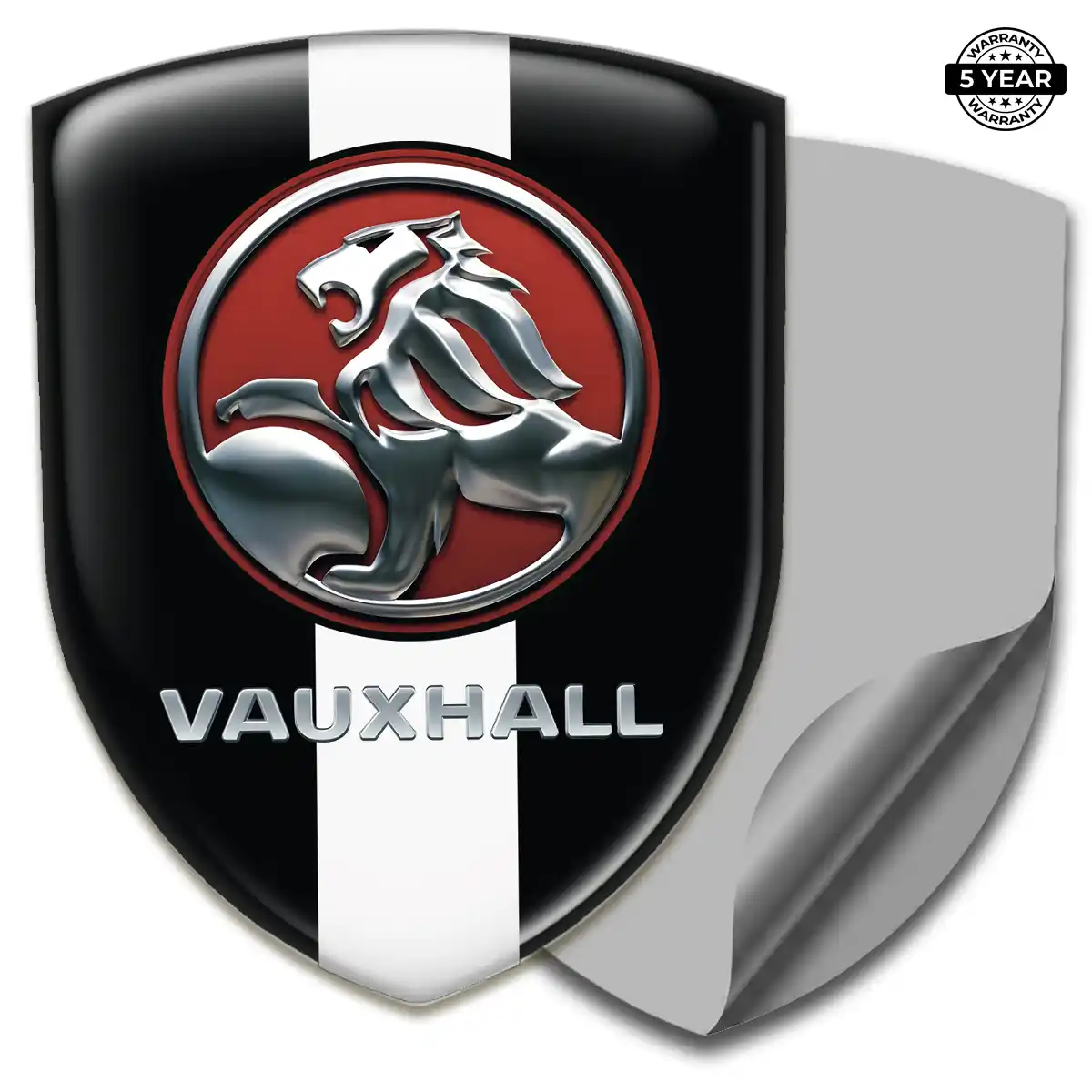 Vauxhall 3D Logo Sticker Resin Elite