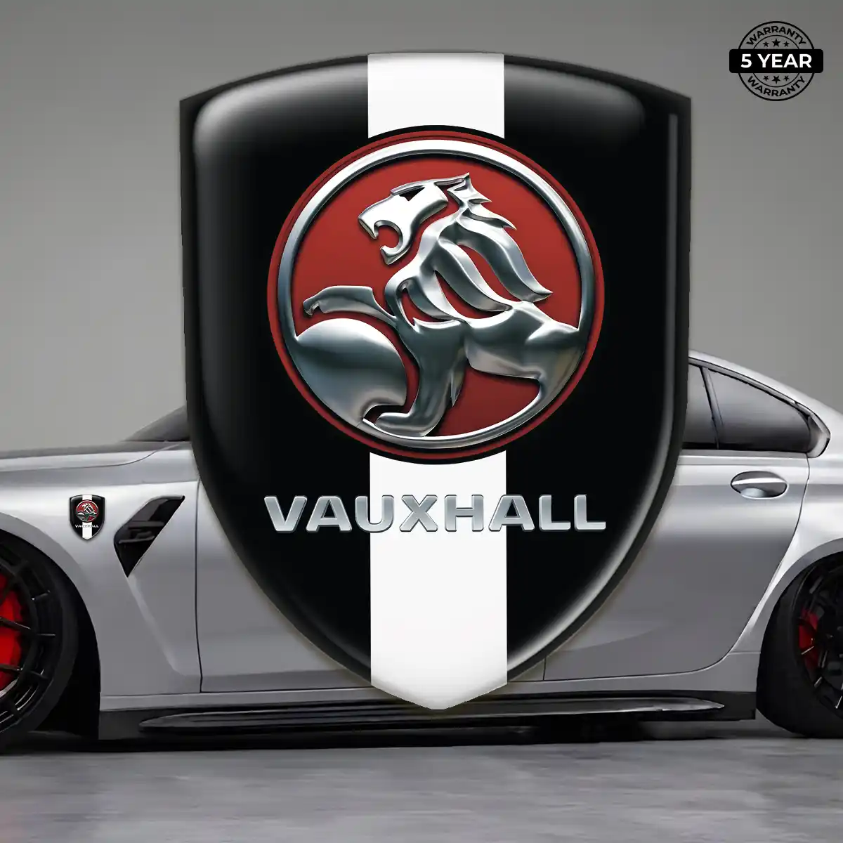 Vauxhall 3D Logo Sticker Resin Elite