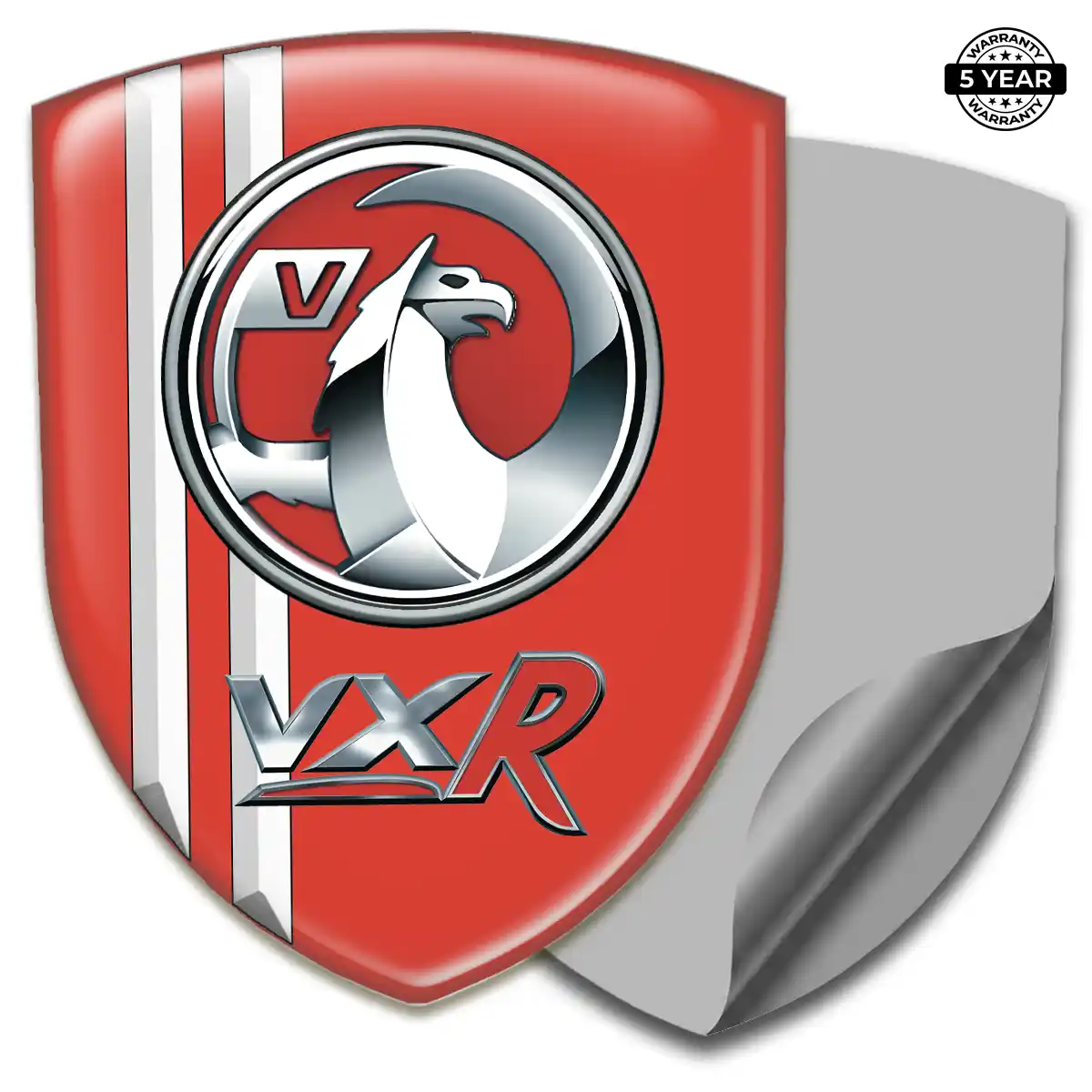 Vauxhall 3D Logo Sticker Sleek Style