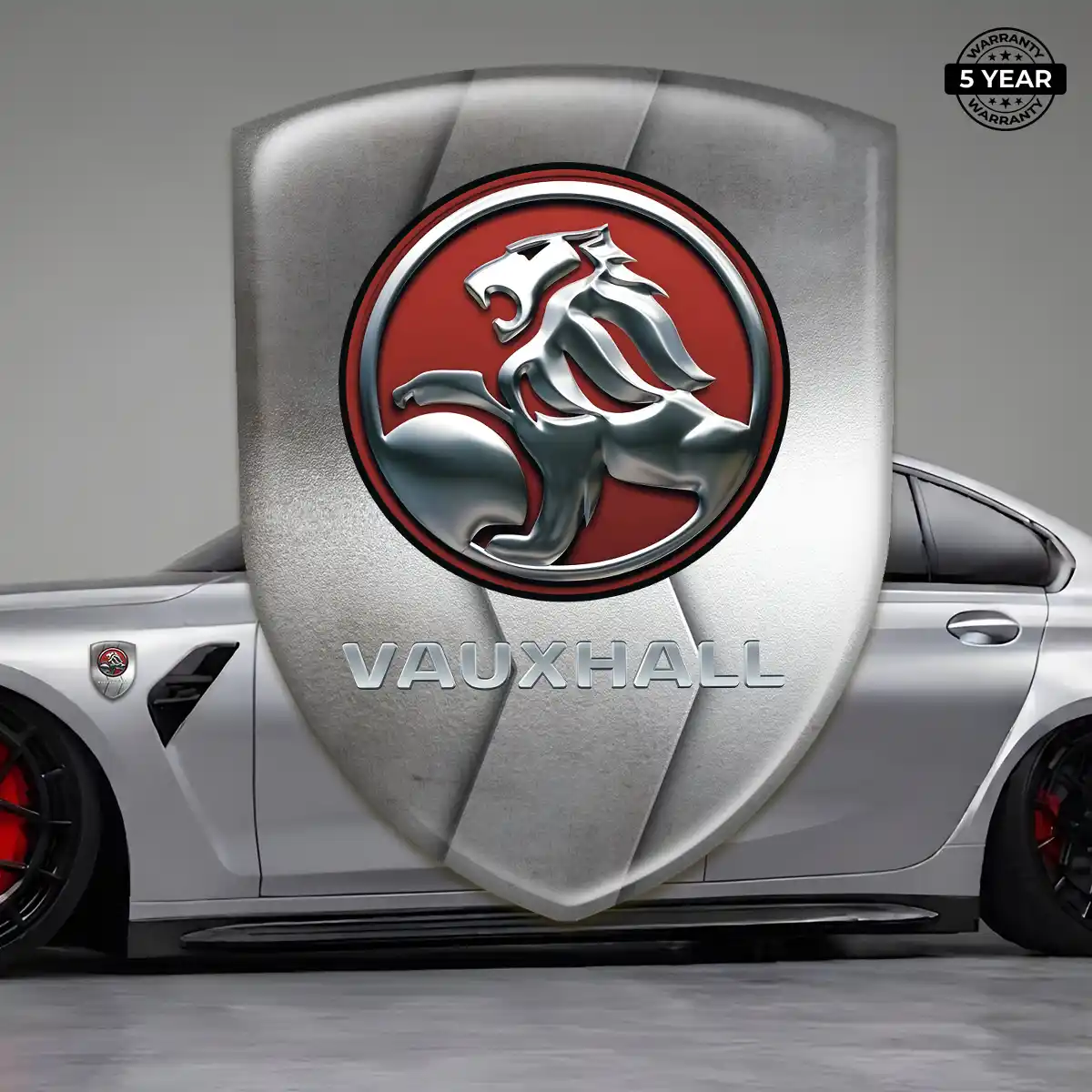 Vauxhall 3D Logo Sticker Superior Craft